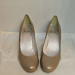 Stuart Weitzman Women's Beige Heels Size 9.5